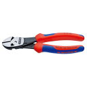 KNIPEX(クニペックス) 7372-180 ツインフォースニッパー (BK)