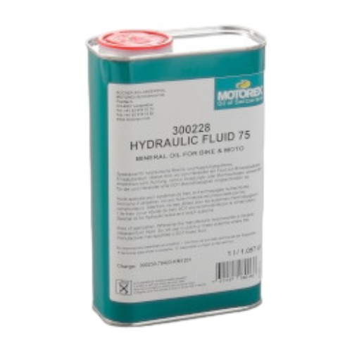 MOTOREX(モトレックス) HYDRAULIC クラッチフルード75 1L 97827 バイク ブレーキフルード・ブレーキオ..