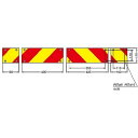 KOITO(コイト) 自動車 トラック用リフレクター 大型後部反射器 ゼブラ 変則4分割型 NLR-4AHZSN