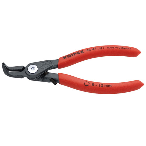 KNIPEX(クニペックス) 穴用精密スナップリングプライヤー 曲(ストッパー付) 4841-J01