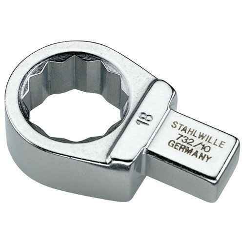 STAHLWILLE(スタビレー) トルクレンチ差替ヘッド(メガネ) 732/10-13