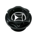 モリワキ(MORIWAKI) バイク エンジン フィラーキャップ OIL FILLER CAP M20 CROWN ブラック 01561-211K2-B0