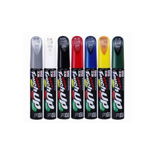 ソフト99 タッチアップペン F7654 D4S：クリスタルブラックシリカ 塗料・塗装剤