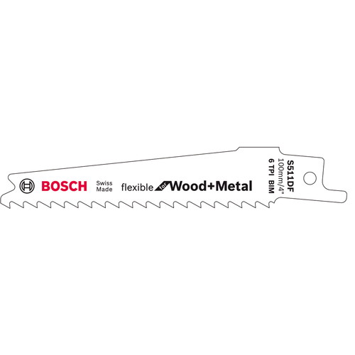 BOSCH(ボッシュ) 加工工具 切断機用 セーバーソーブレード 5本 S511DF