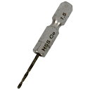 SK11(エスケーイチイチ) 六角軸 ステンレスドリル 極短 メチャみじ 1.5mm