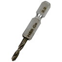 SK11(エスケーイチイチ) 六角軸 ステンレスドリル 極短 メチャみじ 3.3mm