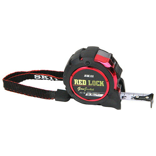 SK11 レッドロック 16mm巾×3.5m SRL-1635-G 測定計量器 ゲージ・スケール・ノギス・メジャー