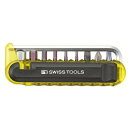 PB SWISS TOOLS(ピービースイスツールズ) 470YELLOWCN バイクツールセット 9本組 イエロー 470.YELLOWCN 自転車 携行用ミ...