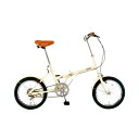 ESCO(エスコ) 自転車 自転車本体 折畳み式自転車 16インチ EA986Y-15