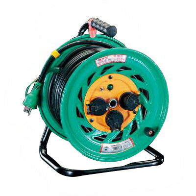 ESCO(エスコ) コードリール AC100V/15A/30m(アース付/防雨型) EA815DL-1 電気・延長コード