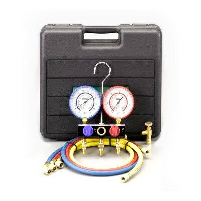 ESCO(エスコ) ボールバルブ式ゲージマニホールドキット(R12・R22) EA101BB-2 自動車
