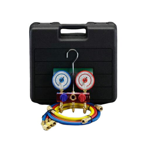 ESCO(エスコ) ボールバルブ式ゲージマニホールドキット(R410A) EA101TR-5B 自動車