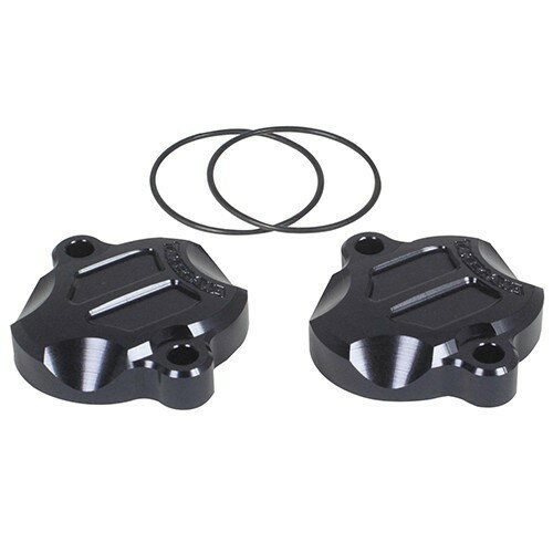SP武川(SPタケガワ) アルミ削り出しタペットカバーセット(2個セット)Z125 PRO 01-18-1045 バイク エンジンカバー