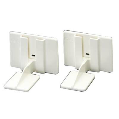 ESCO(エスコ) 転倒防止粘着プレート 63×88mm 2枚 EA979D-113 防犯・防災用品