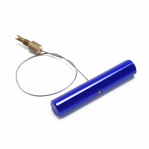 DRC エアバルブプーラー ブルー F8180 タイヤ整備 バルブ挿入・虫回し・コアドライバー