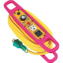 日動工業(ニチドウコウギョウ) ハンドリール スピコンハンドリール 100V アース付 10m SH-E102 電気・延長コード