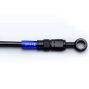 SWAGE-LINE(スウェッジライン) フロントホースキット ブラック/ブラック KDX220SR 94-99 BAFB669 バイク ブレーキホース