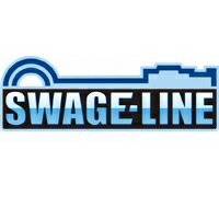 SWAGE-LINE(スウェッジライン) バイク ブレーキホース ハーレーフロントホースキット ゴールド&ブルー/クリア ハーレーXL1200S 96-03 PAF817