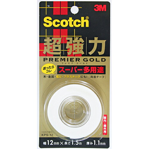 3M(꡼) Ķϥץߥ ѡ¿ξ̥ơ 12mm1.5m1.1mm KPS-12 ʪή  Ҹ