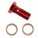 SWAGE-LINE(スウェッジライン) バンジョーボルト シングル 10mm-1.00 GRP304 バイク