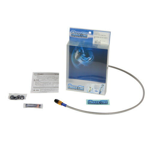 SWAGE-LINE クラッチホースキット ゴールド&ブラック/クリア CB1300SF ABS 14-16 GAC0009 バイク