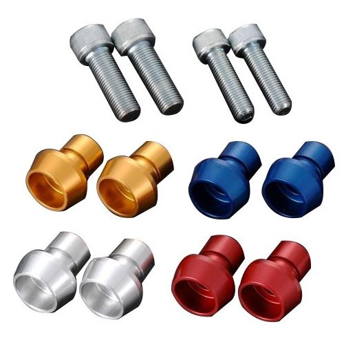 J-TRIP(ジェイトリップ) フックボルト 6mm(R-1/6)ブラック JT-107G-BK バイク スタンドフック