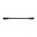SWAGE-LINE(スウェッジライン) イージーオーダーホース レッド&ブラック/ブラック SF-SF 850mm RAKB-1010M-0850 バイク ブレーキホース