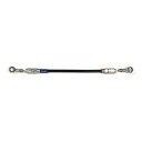 SWAGE-LINE(スウェッジライン) イージーオーダーホース ステン/ブラック 20-20 300mm STKB-1212M-0300 バイク ブレーキホー...