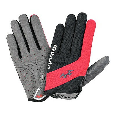 OGK KABUTO(オージーケーカブト) SPG-5 SPグローブ レッドブラック M 自転車 サイクルグローブ