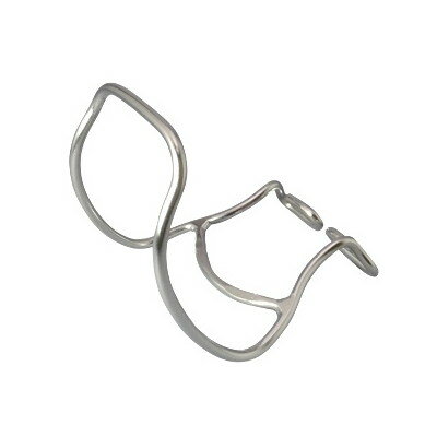 MKS(三ヶ島製作所) CAGE CLIP QUARTER ステンレス M 自転車 トウクリップ