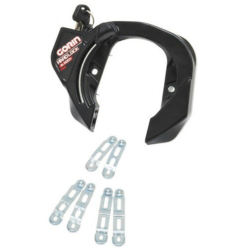 GORIN(ゴリン) GR-980 リング錠 13・16・19バンド付 ブラック 自転車