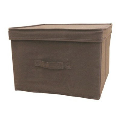 東洋ケース CB-YF コットンボックス 横型フタ付き ブラウン CB-YF-BR インテリア雑貨