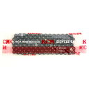 KCM(ケーシーエム) 410 1/2*1/8 106L チェーン ブラック 自転車 チェーン本体