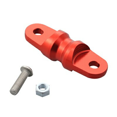 DAYTONA(デイトナ) バイク ハンドルブレース・マウント アクセサリークロスバー用アダプターバー レッド 50mm 99469