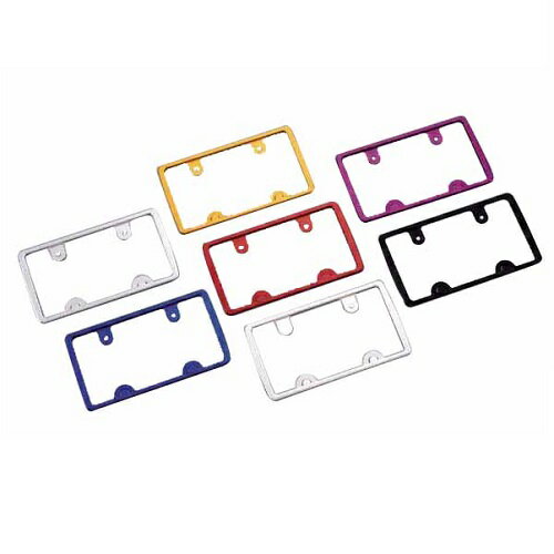 POSH Faith(ポッシュフェイス) ライセンス フレーム L ブルー 500193-01-10 バイク 外装 フェンダーレ..