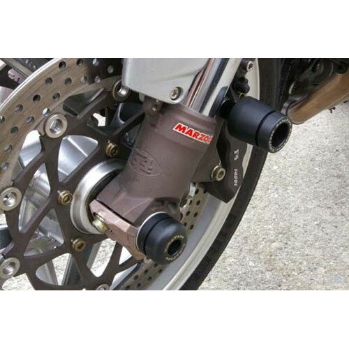 BABYFACE(ベビーフェイス) フォークボトムスライダー BLK MVアグスタ 他 006-SFB002BK バイク 外装