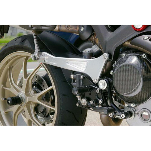 BABYFACE(ベビーフェイス) バックステップ/BLK 11P MONSTER1100/S 09-10 002-D014BKb バイク