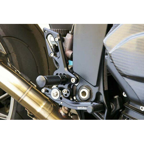 BABYFACE(ベビーフェイス) バックステップ/BLK 6P K1200R 05-08 002-BM001BK バイク