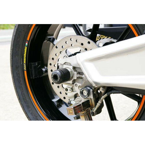 BABYFACE(ベビーフェイス) アクスルプロテクター リア/BLK スピードトリプル1050 05-10 006-AT004 バイ..