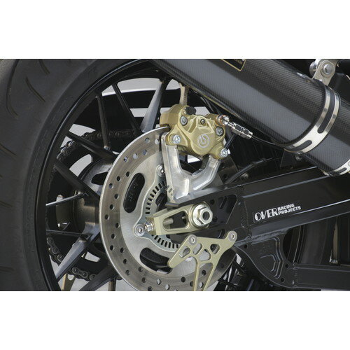 OVER(オーヴァー) バイク ブレーキ Rキャリパーサポート SIL ブレンボ2P(カニ)用 Z900RS 83-71-21