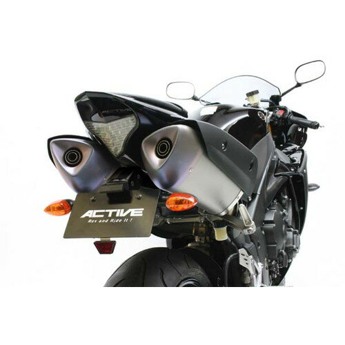 ACTIVE(アクティブ) フェンダーレスキット LEDナンバー灯付 ブラック YZF-R1[09-13] 1153053 バイク 外装