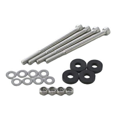 ACTIVE OILクーラーサイドボルトセット 16ROW 4PC 1050006 バイク オイルクーラーパーツ