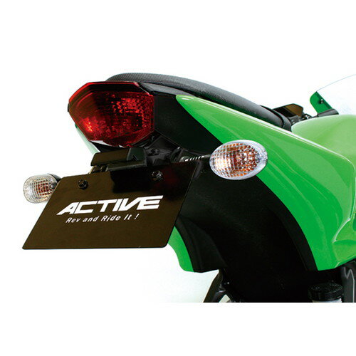 ACTIVE(アクティブ) バイク 外装 フェンダーレスキットBLK LEDナンバー灯 Ninja250R 08-12 1157058