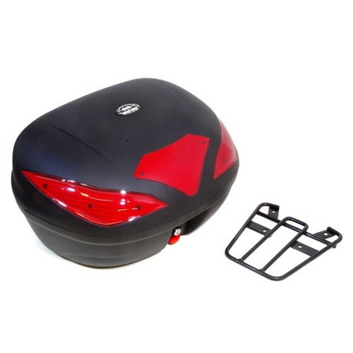 WORLD WALK(ワールドウォーク) wca12-43box-in リアキャリア&リアボックス(43L)セット トリシティ バイク フィッティングキット・ステー・ベース