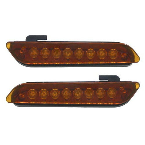 ZETA(ジータ) バイク ハンドガード XCプロテクター用フラッシャー オレンジ F5318