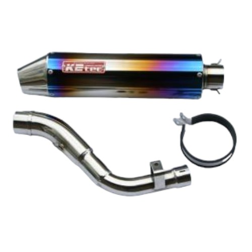 K2tec(ケイツーテック) K-Dirtチタンスリップオンモタードタイプ XR250 xr-moti-s バイク カスタムマフラー