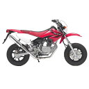 Realize Racing(リアライズ) バイク マフラー カスタムマフラー アゼウス シルバー XR100MOTARD 309-006-01