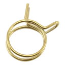 JSM ステンレスホースバンド 内径φ13.8mm PVDチタンコート ゴールド TA-JSM-SP010GD 汎用部品