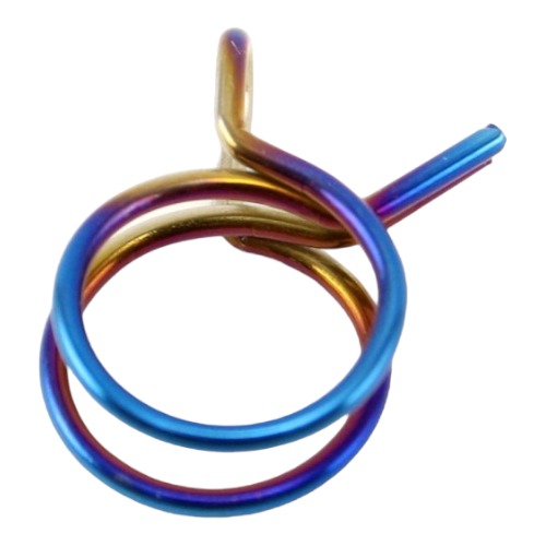 JSM ステンレスホースバンド 内径φ9mm PVDチタンコート ヒートチタン TA-JSM-SP009TI 汎用部品