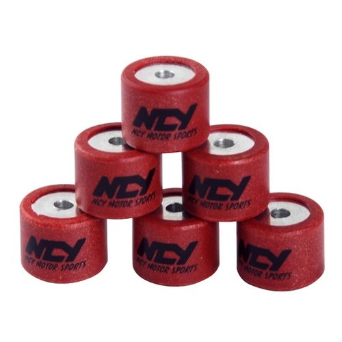 NCY ウエイトローラーセット φ15mm×12mm 7g 6個セット TA-NCY-WR020ST バイク